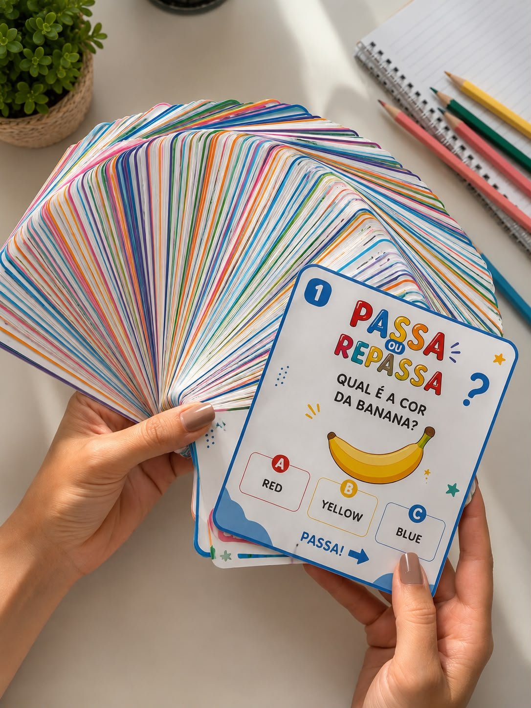 +86 cartas extras de Passa ou Repassa